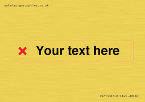 Custom plain background, red cross sign